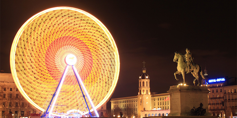 Lyon "Ville lumière" (dont 3 Jours de visites et 1 nuit à l'Hôtel à proximité de Lyon) NON DISPONIBLE ACTUELLEMENT